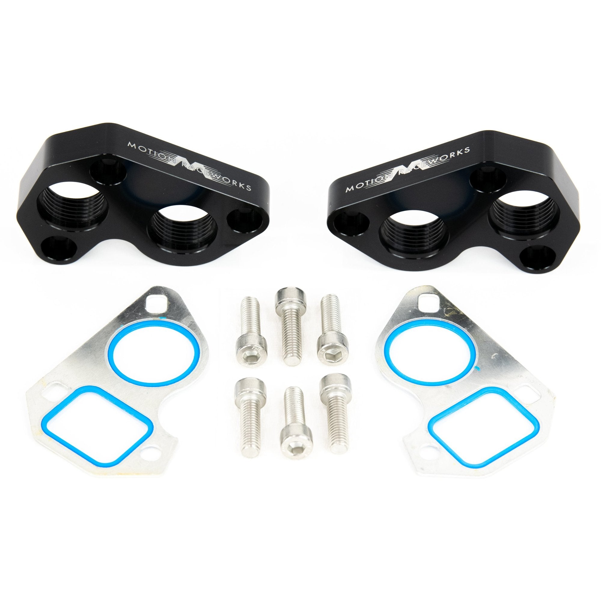 Remote Water Pump Adapters tagged "AN Fittings" Motion Raceworks