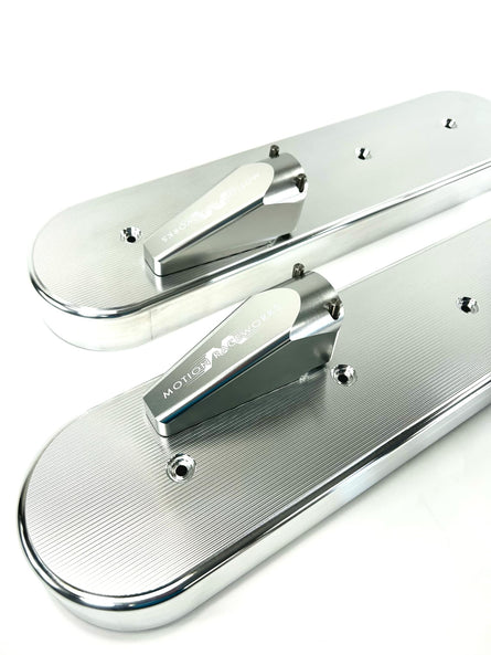 LS Xtra Clearance Race Bare Billet Valve Covers - Motion Raceworks