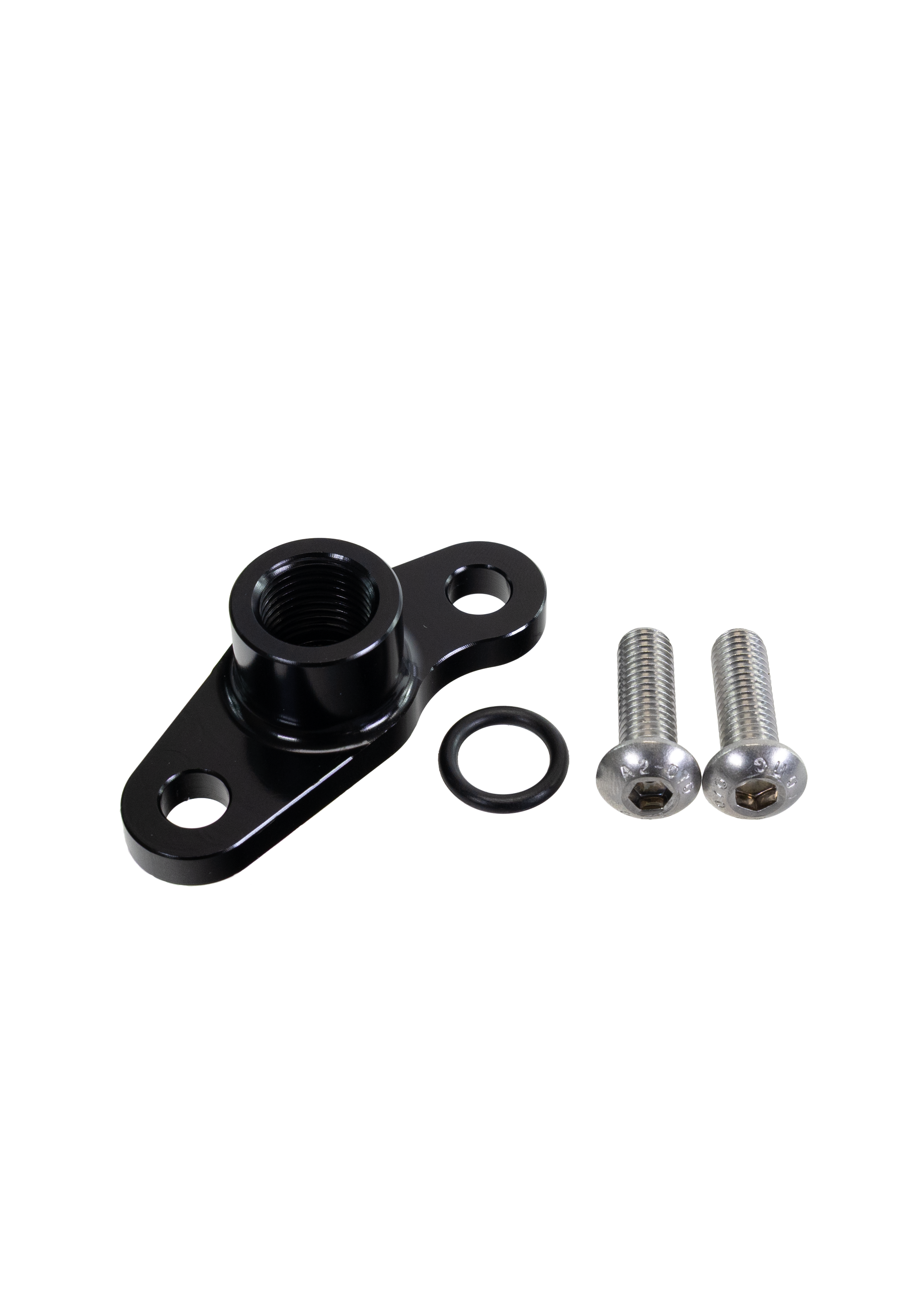 ポコダンシングVOL4 Motion Billet Gen 4 Billet Valley Cover Oil Pressure Port 10-10034