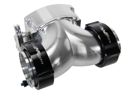 ICON Race 102/105mm Cable Drive Throttle Body (Bare Finish) w/ Interchangeable Connection