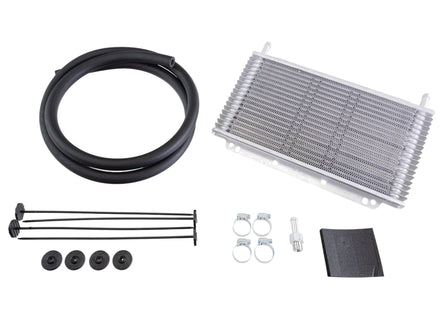 Trans Oil Cooler Kit- 11 inch (280mm) x 6 inch (150mm) x 3/4 inch(19mm) 3/8 inch Push On Barb 42-00002