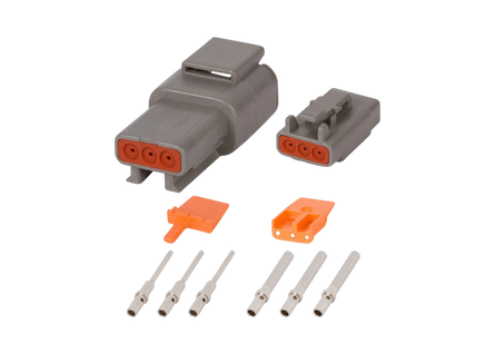 RIFE 3 Pin DTM Connector Complete Kit - Motion Raceworks