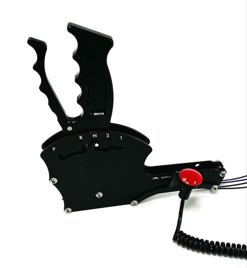Operator Series Driver Side (LH) Button Mount for Rear Exit Cable Shifter - Motion Raceworks