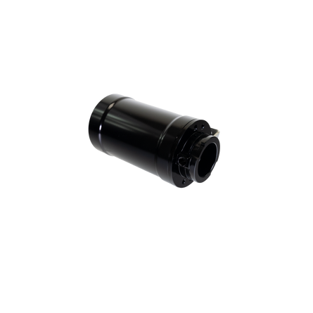 Coolant Expansion Tank / Remote Fill Billet Black Anodized w/ Mount