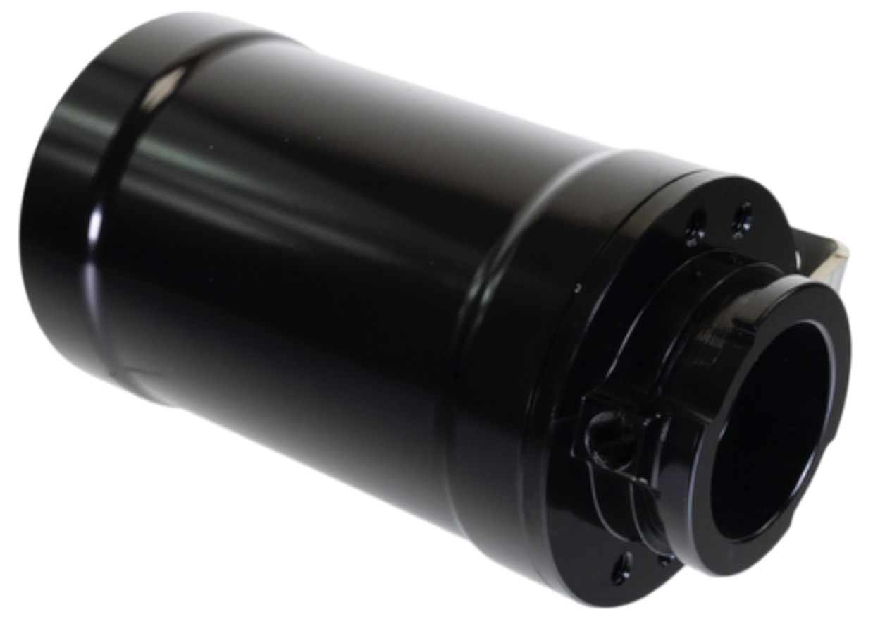 Coolant Expansion Tank / Remote Fill Billet Black Anodized w