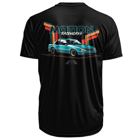 80s Retro Fox Body Shirt (District Material) - Motion Raceworks