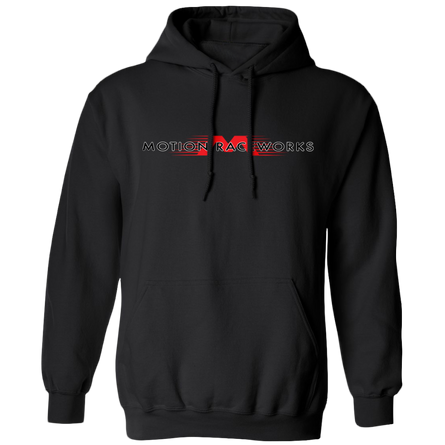 Motion "Flying M" Logo Black Hoodie - Motion Raceworks