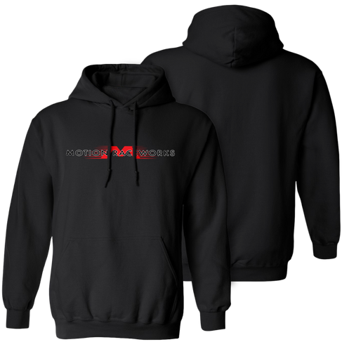 Motion "Flying M" Logo Black Hoodie - Motion Raceworks