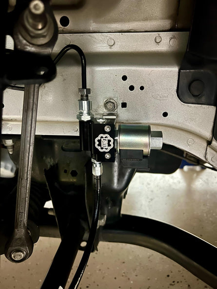 2015-24 S550/S650 Mustang Stock Brakes Dual Line Lock Kit w/ Brackets - Motion Raceworks