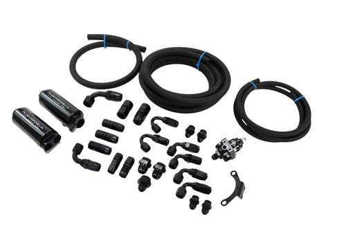 Extreme Street Fuel System Plumbing Kit Single 12AN Feed (Just add up to 6gpm pump) - Motion Raceworks