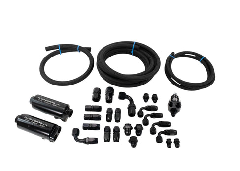Extreme Street Fuel System Plumbing Kit Single 12AN Feed (Just add up to 6gpm pump) - Motion Raceworks