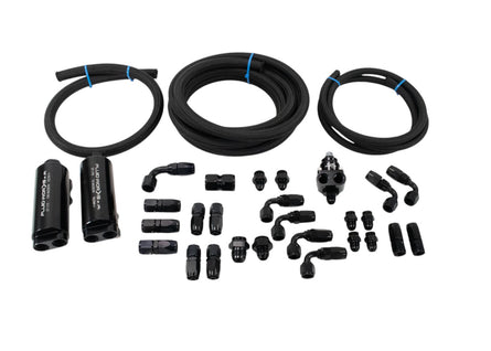 Extreme Swap Fuel System Plumbing Kit Dual 8AN Feed (Just add up to 6gpm pump) - Motion Raceworks