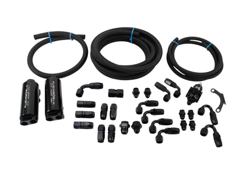 Extreme Swap Fuel System Plumbing Kit Dual 8AN Feed (Just add up to 6gpm pump) - Motion Raceworks