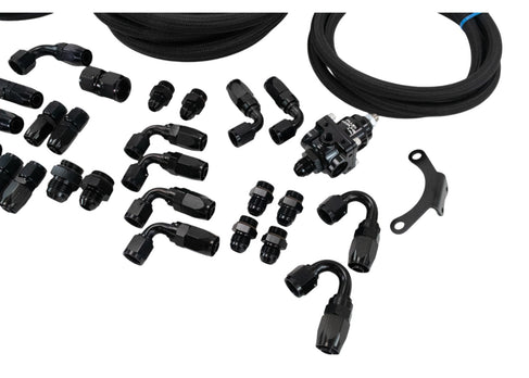 Extreme Swap Fuel System Plumbing Kit Dual 8AN Feed (Just add up to 6gpm pump) - Motion Raceworks