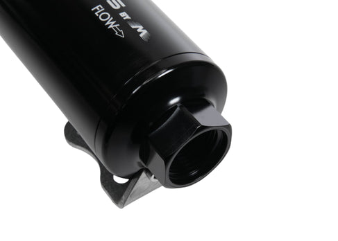 Fluidworks Dual Inlet 12GPM Post Fuel Filter w/ Mount (10 micron) - Motion Raceworks