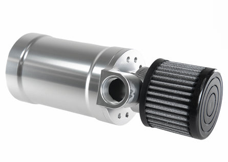 Motion Raceworks Top Loader Billet Oil Catch Can Clear Anodized ( Single 12 AN Port ) 32-101CLR-Motion Raceworks-Motion Raceworks