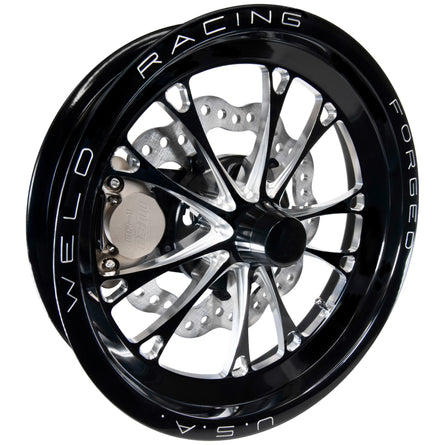 Menscer Hybrid Monotube Promod Strut (Spindle Mount Wheel) Front Lightweight Drag Racing Brakes DR1 2 Piston - Motion Raceworks