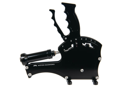 700R4 / 4L60E 4 Speed Standard Pattern Operator Series Billet Shifter Front Exit-Motion Raceworks-Motion Raceworks