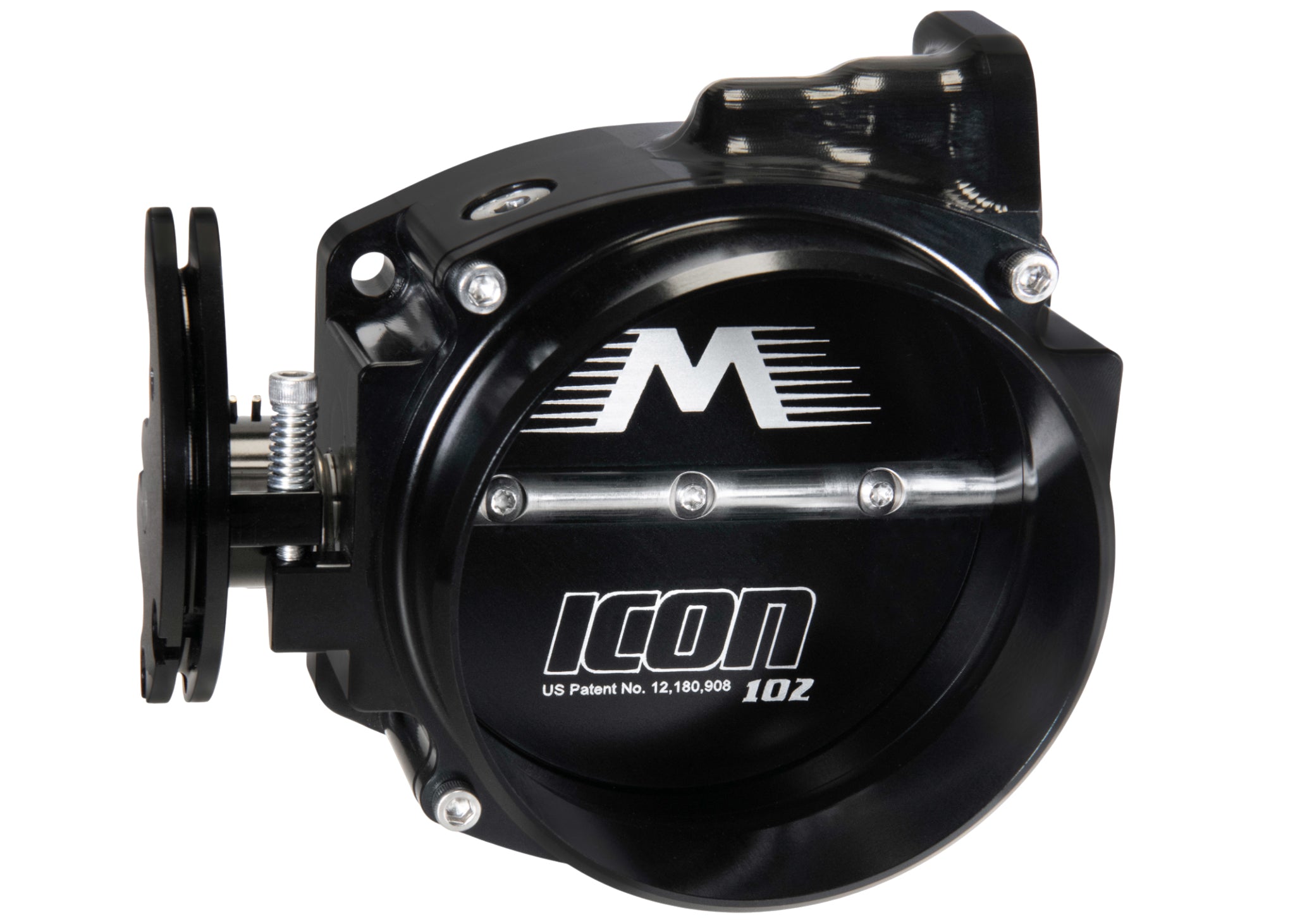 ICON 102/105mm LS Cable Drive Throttle Body (Black) w 