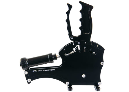 TH350 3 Speed Forward Pattern Operator Series Billet Shifter Front Exit - Motion Raceworks