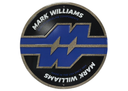 Mark Williams 12" Stamped Metal Sign
