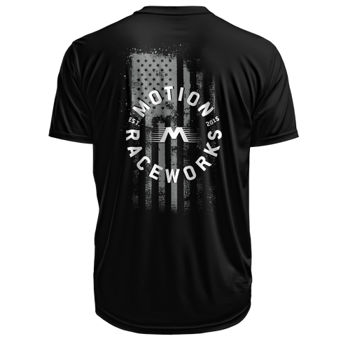 Motion Patriot Shirt (Gildan Dry Blend) - Motion Raceworks