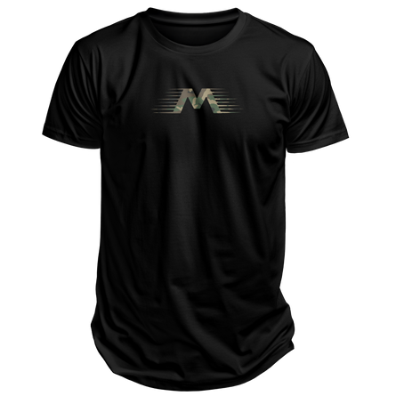 Motion Camoflauge Black Shirt Gildan