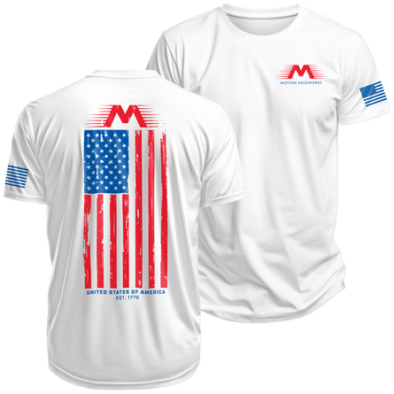White Freedom Shirt (District Material)
