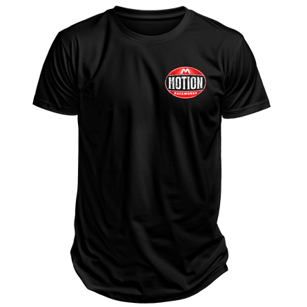 Motion Vintage Series Oil Can Shirt Black - Motion Raceworks
