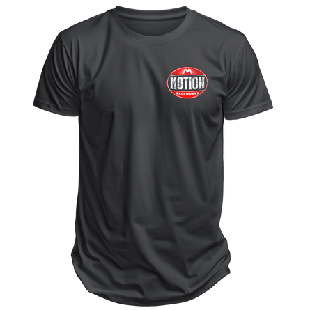 Motion Vintage Series Oil Can Shirt Gray - Motion Raceworks