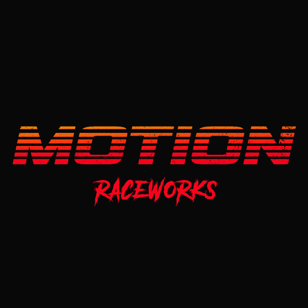 Retro Red Fade Lightweight Hoodie - Motion Raceworks