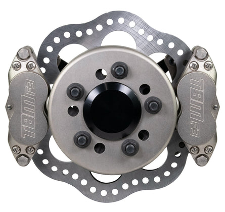 TBM Rear Dual Caliper Drag Brake Kit Symmetrical w/ 3.150 Housing Ends - Motion Raceworks
