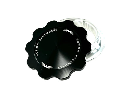 Motion Billet Fuel Cap w/ Weld On Flange - Motion Raceworks