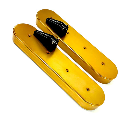 LS Xtra Clearance Race Gold Anodized Billet Valve Covers