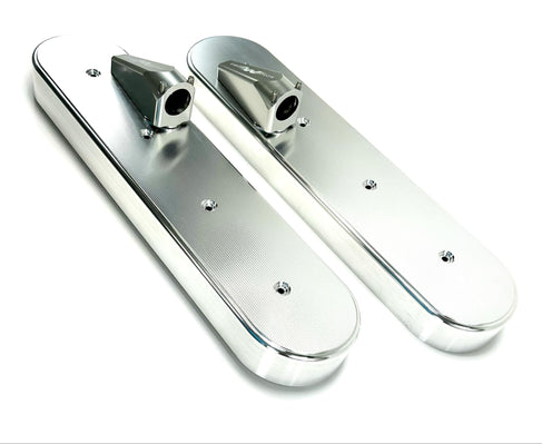 LS Xtra Clearance Race Bare Billet Valve Covers - Motion Raceworks