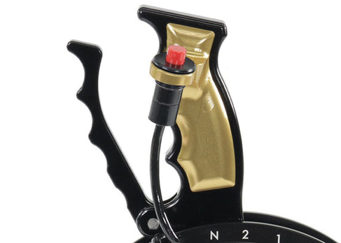 Operator Button Billet Grip Insert Set Gold 16-144-02 (Button Not Included) - Motion Raceworks