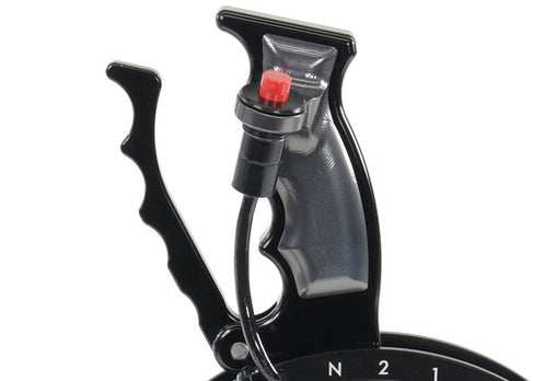 Operator Button Billet Grip Insert Set Gun Metal Gray 16-144-01 (Button Not Included) - Motion Raceworks