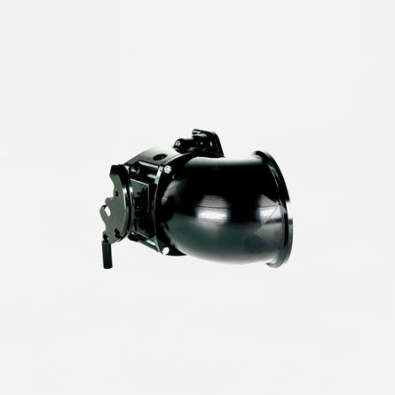 ICON 92/95mm Cable Drive Throttle Body (Black) w/ Interchangeable Connection - Motion Raceworks