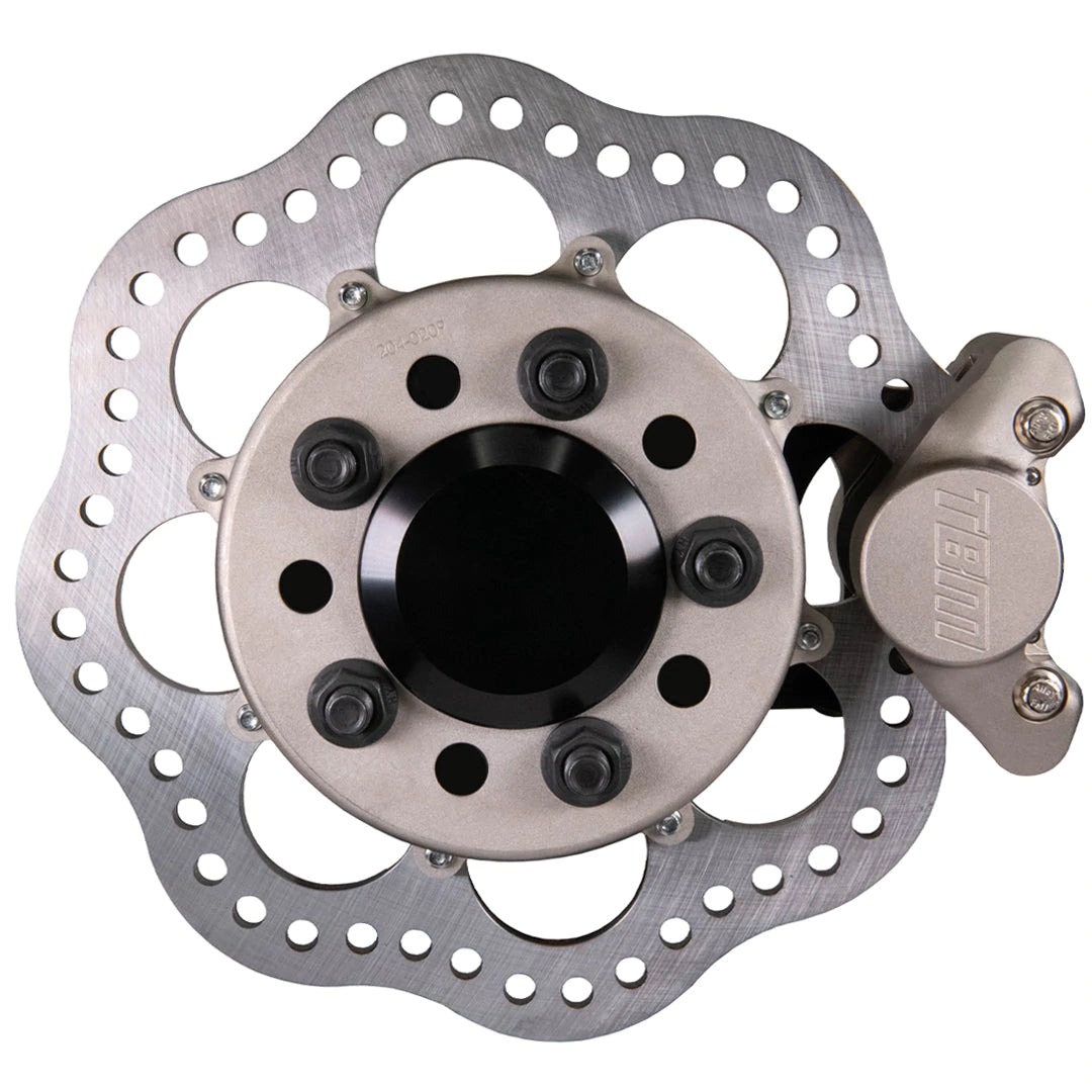 thumbnail image 2 of Genuine Ford Motor Company 1994-2004 Mustang Front Brake Rotor Dust Shield Kit - LH & RH With Rivets - Made In USA! 2 of 5