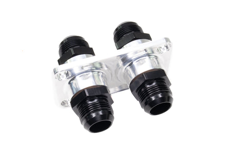 Motion Raceworks Billet Intercooler Water Pass Thru 12AN 16AN 20AN Hose Barb-Motion Raceworks-Motion Raceworks