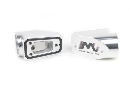 Motion Raceworks Billet Valve Cover Breathers Clear Anodized (Pair) 32-120 PAIR-Motion Raceworks-Motion Raceworks