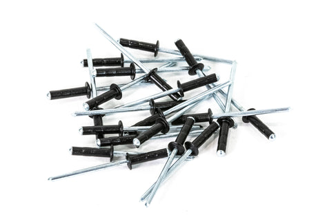 Motion Raceworks 1978-88 GM G-Body Dzus Hood Rails (51") (Black Anodized)-Motion Raceworks-Motion Raceworks