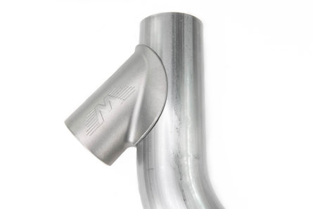 High Flow Wastegate Merge for 60/66mm Wastegate and 3" Tubing Straight 21-13001-Motion Raceworks-Motion Raceworks