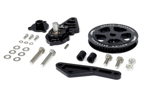 Motion Raceworks Driver Side LS Mechanical Cable Drive Fuel Pump Bracket F-Body Spacing-Motion Raceworks-Motion Raceworks