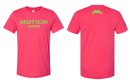 Discontinued: Pink 80's Fade Shirt XS-4XL 96-135-Motion Raceworks-Motion Raceworks