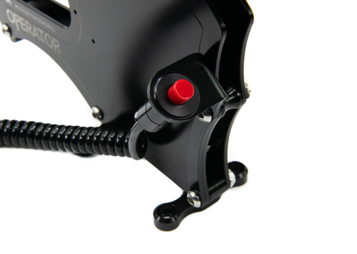 Operator Series Driver Side (LH) Button Mount for Front Exit Cable Shifter-Motion Raceworks-Motion Raceworks