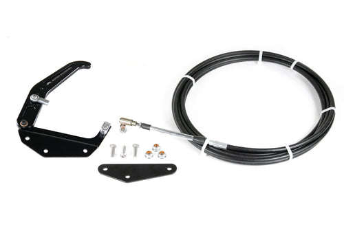 Console Mount Black Billet Parachute Release Cable Kit 14-02008BLK-Motion Raceworks-Motion Raceworks