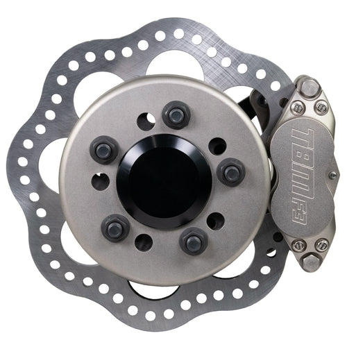 TBM Brakes Rear Drag Brake Kit F3 Calipers (Small Ford Housing Ends) 001-0219-TBM Brakes-Motion Raceworks