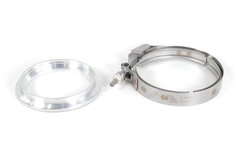 GT42/47/55 Aluminum Compressor Outlet Flange/Clamp for 3.5" Tubing for S400, Garrett, Precision & More 21-11002M-Motion Raceworks-Motion Raceworks