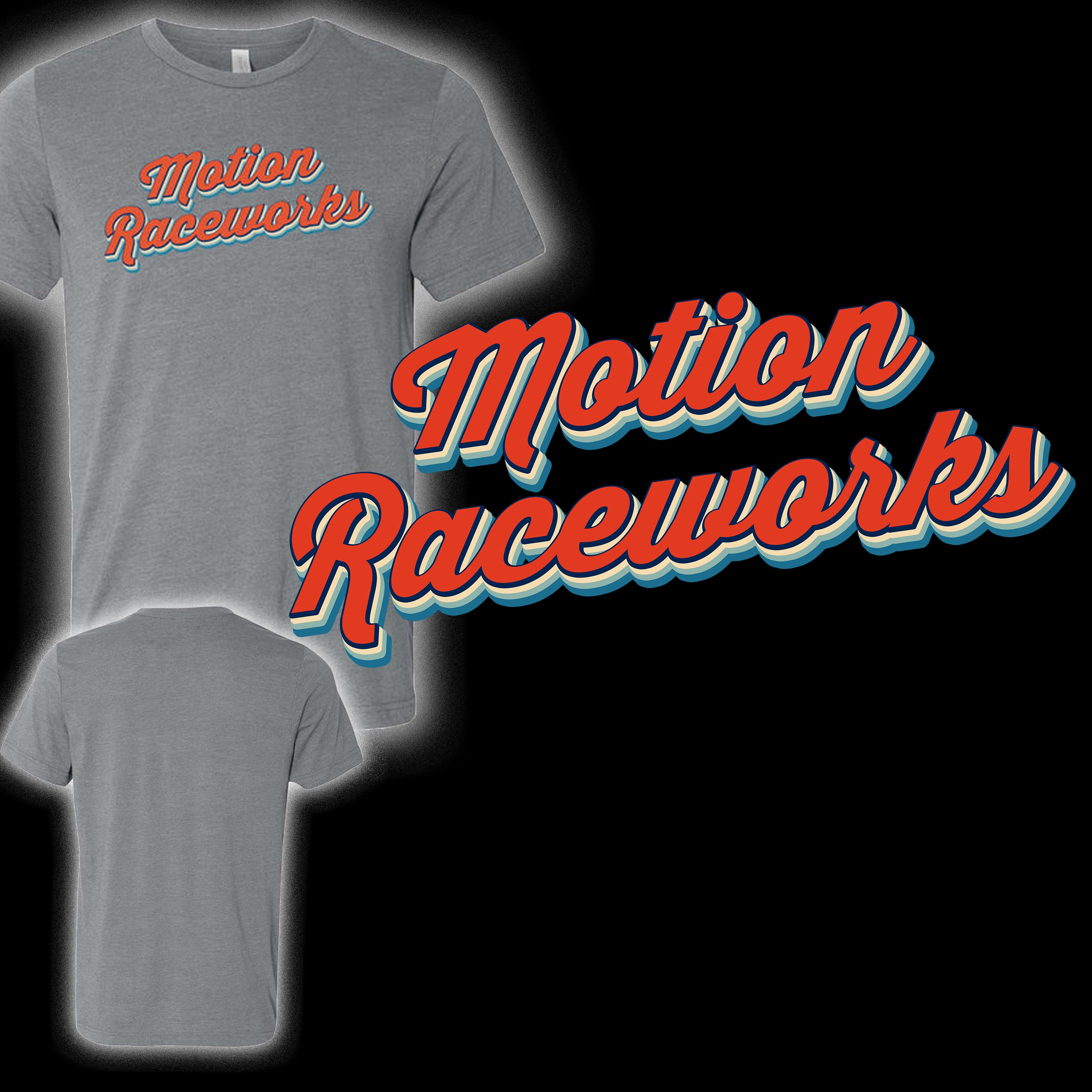 Discontinued Motion "Classic" Retro TShirt 96133 Motion Raceworks